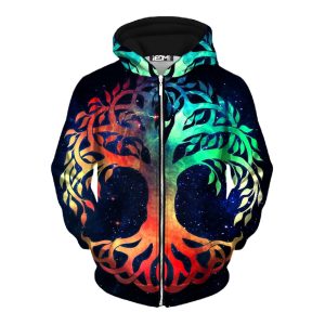 Sublimation Zipper Hoodies CC-3203