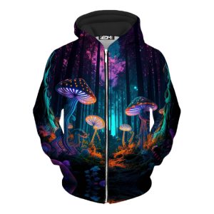 Sublimation Zipper Hoodies CC-3202