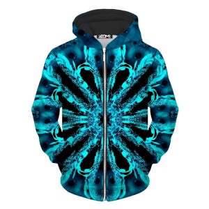 Sublimation Zipper Hoodies CC-3201